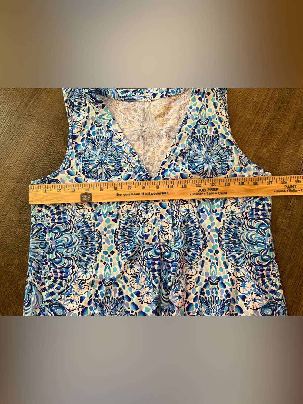 Lilly Pulitzer Amina Cotton  Swing Dress Call My Shell Size Small - Picture 10 of 14
